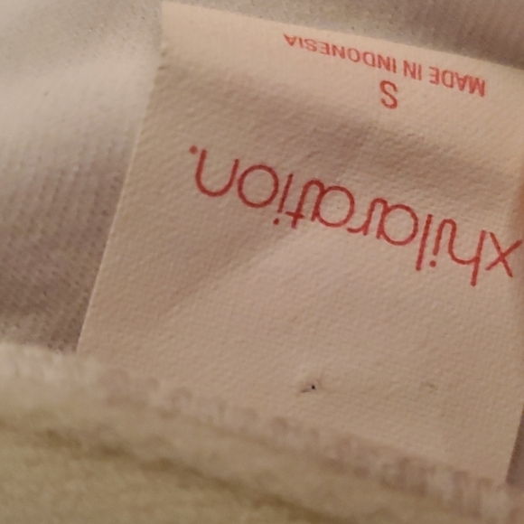 Bikini top womens size s stripe florial Xhilaration - Picture 5 of 6